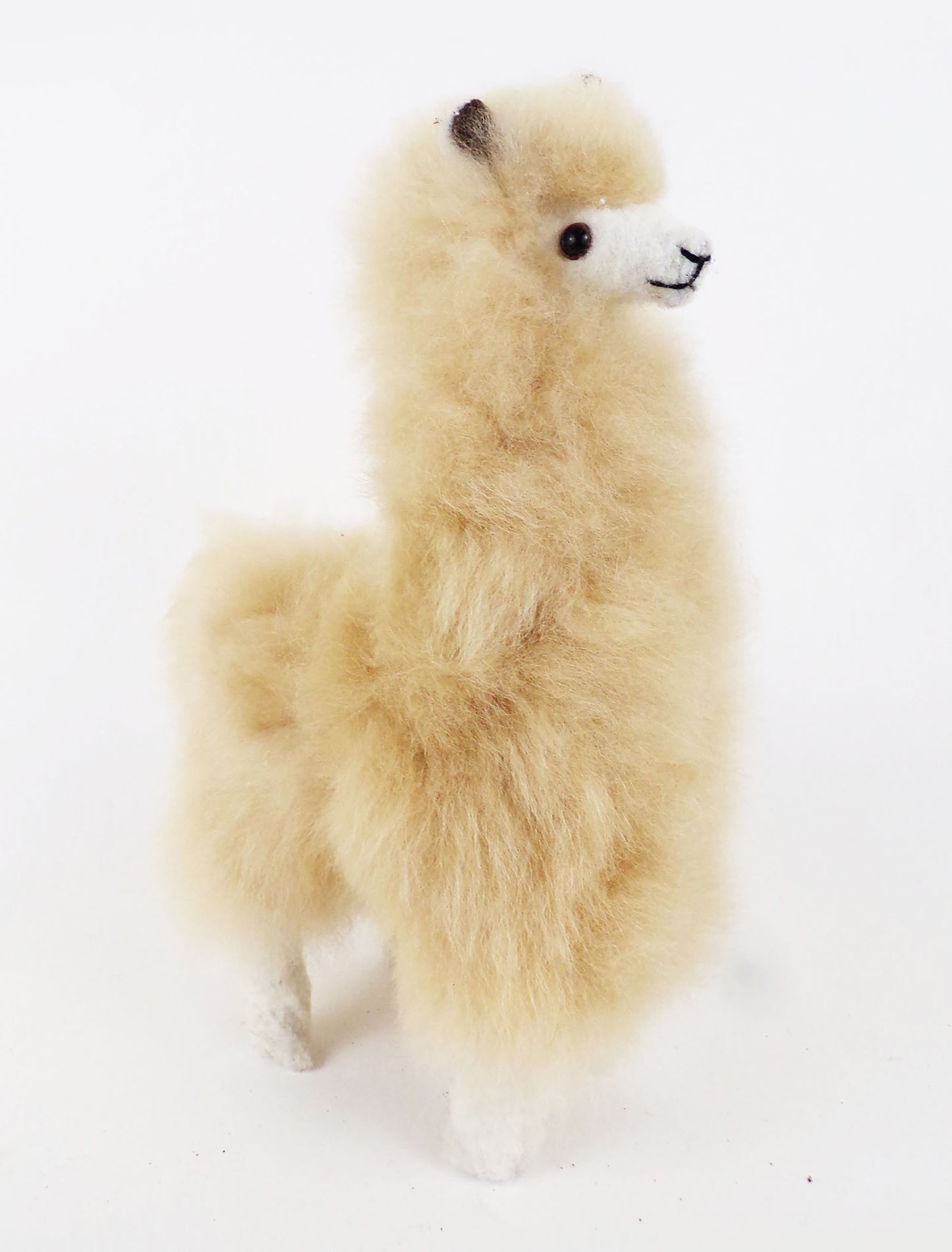 10" Inches Height / Handmade Alpaca Stuffed Animal Plush Alpaca Llama fur teddy alpaca handmade Peruvian alpaca fur stuffed animal toy