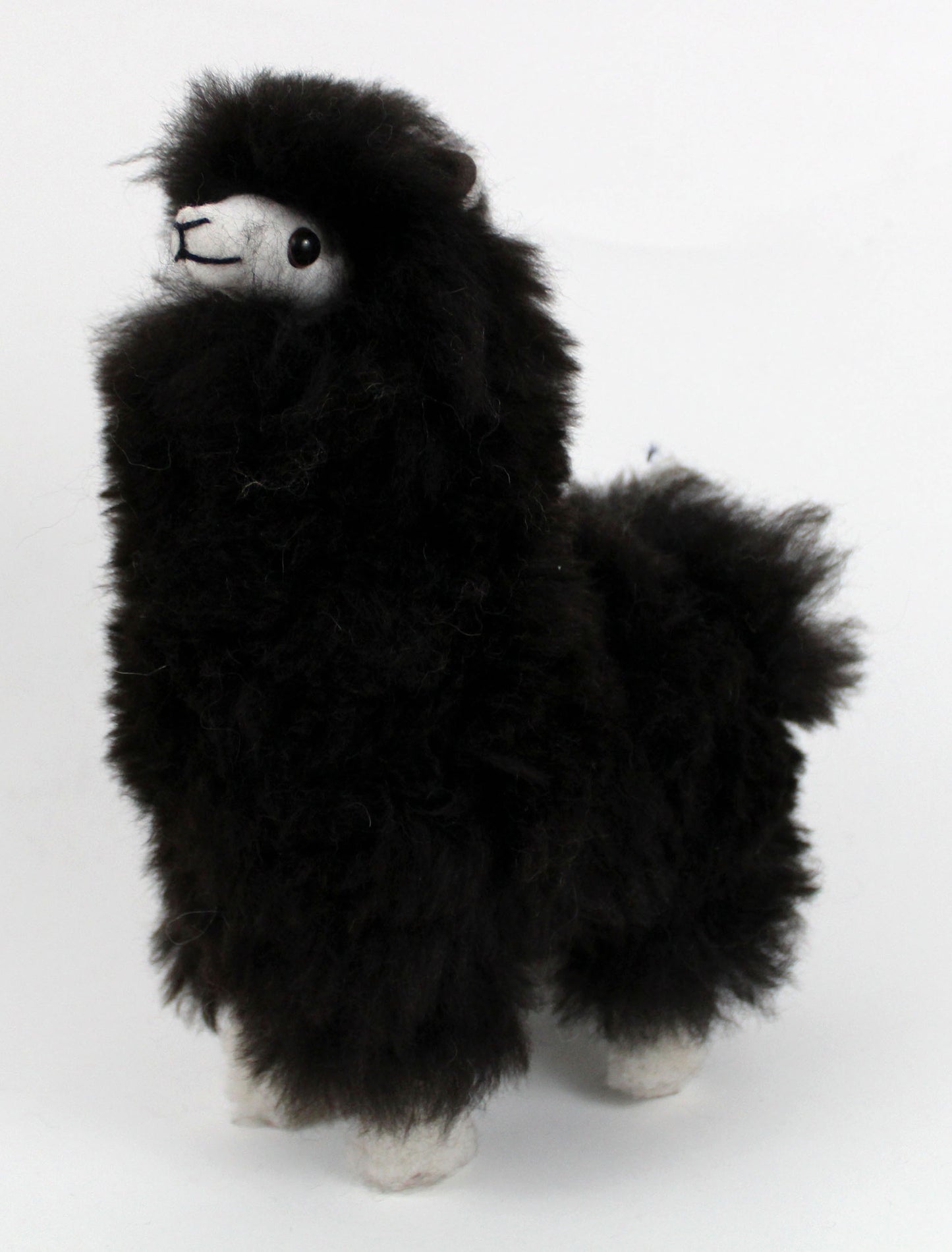 10" Inches Height / Handmade Alpaca Stuffed Animal Plush Alpaca Llama fur teddy alpaca handmade Peruvian alpaca fur stuffed animal toy