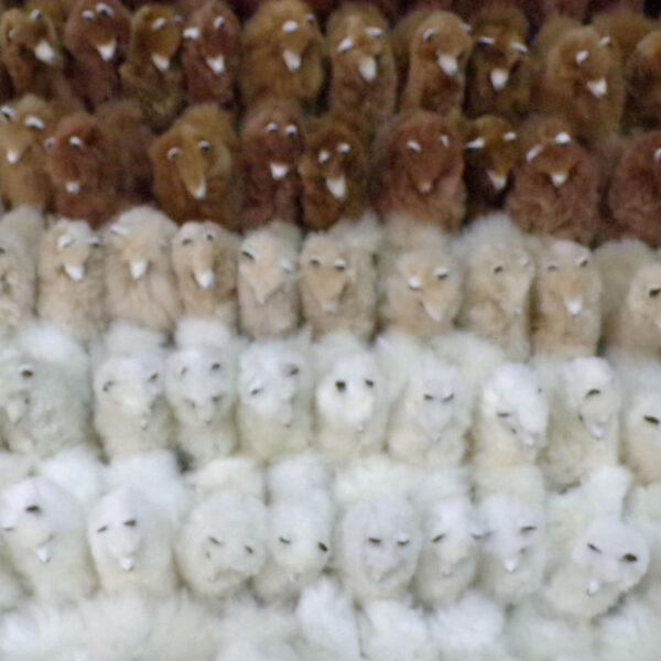 Handmade Alpaca Fur Llama Teddy: 10″ Peruvian Plush Toy